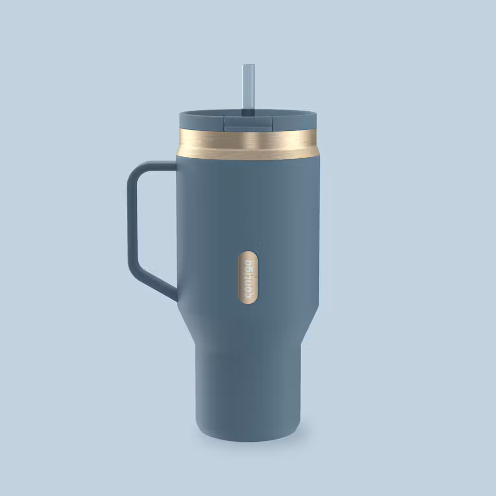 Contigo 30 oz SnapSeal™ Tumbler (w/ Straw & Handle)