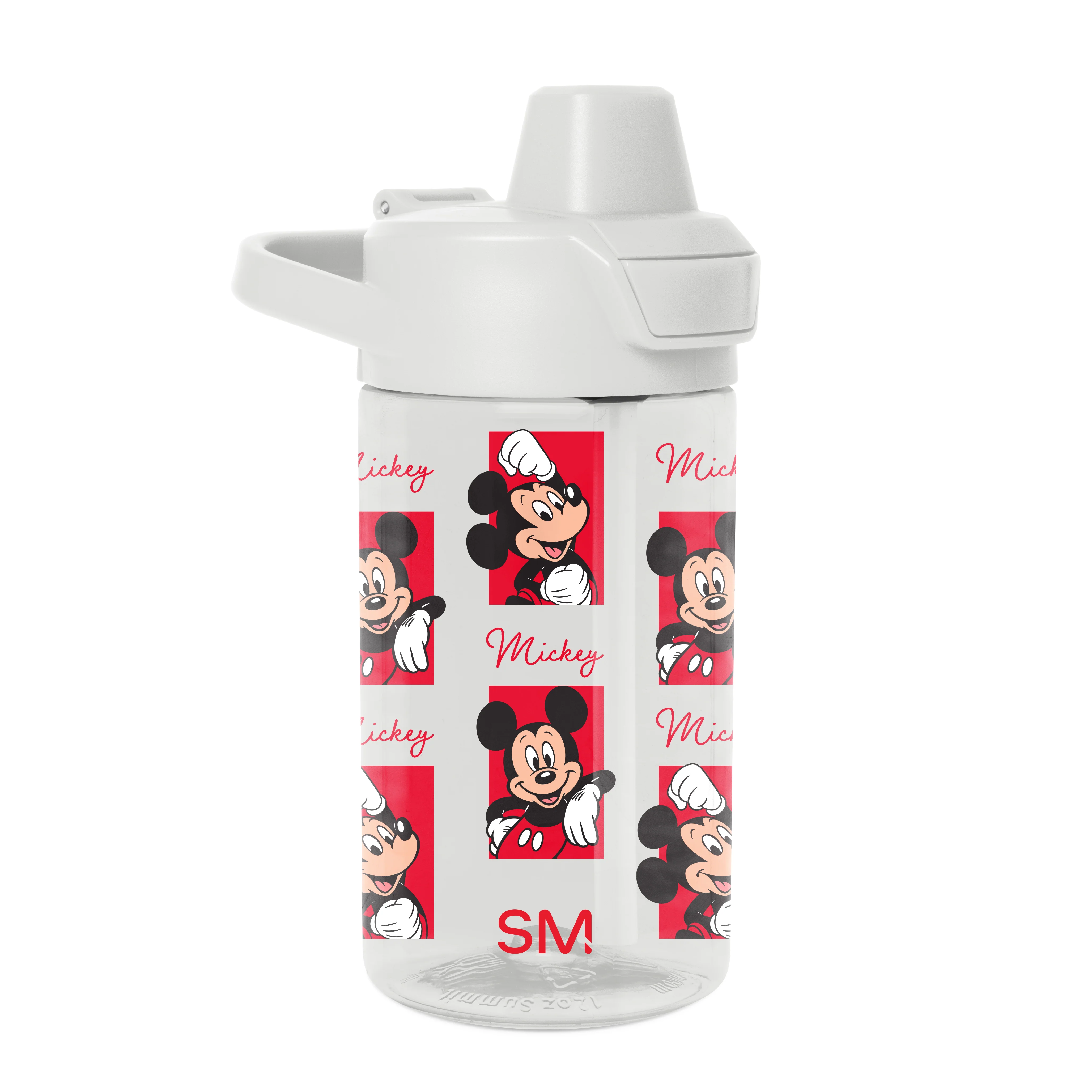 Simple Modern Summit Kids Plastic Water Bottle with Simple Flip Straw Lid - 12oz Mickey Montage