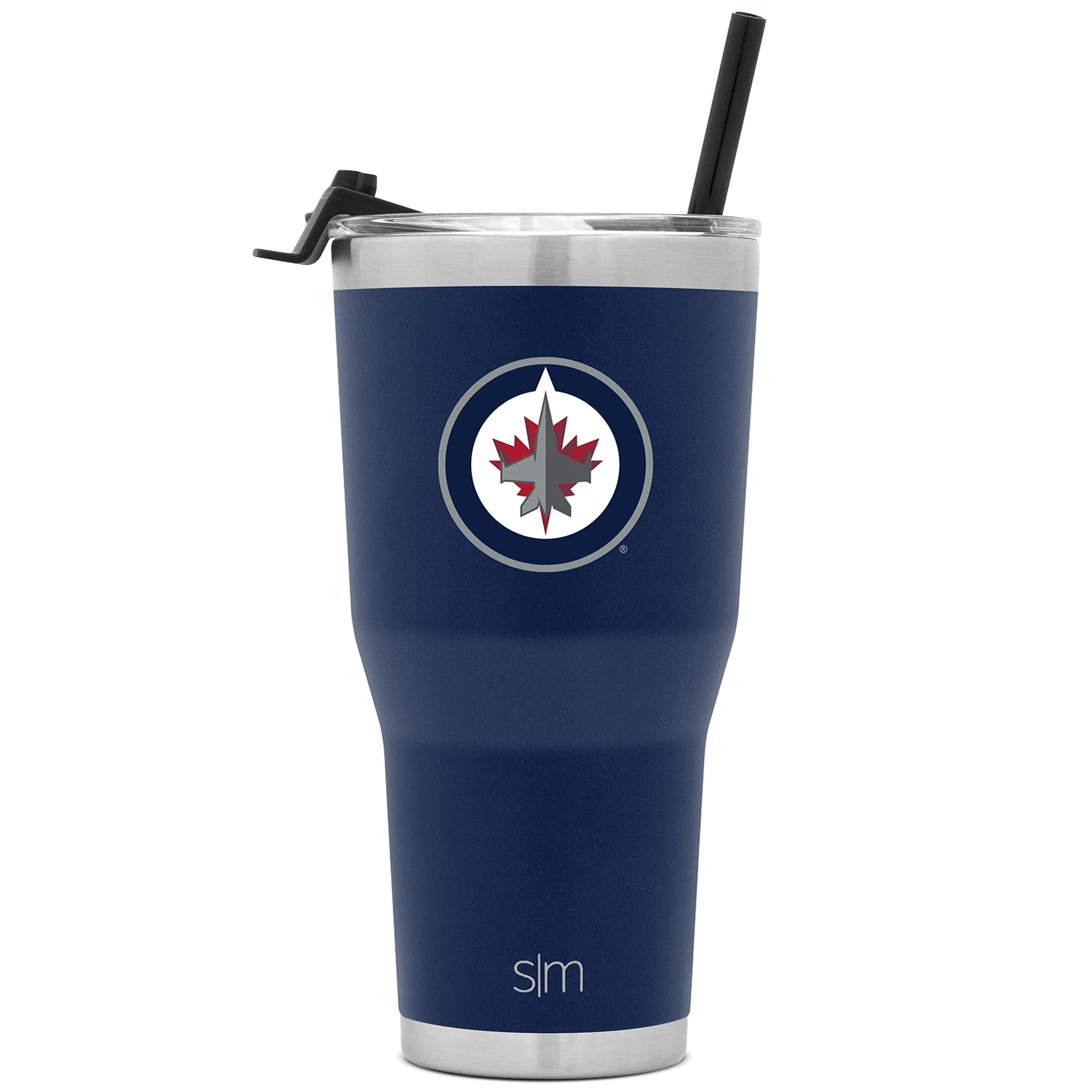 Simple Modern NHLÂ® Cruiser Insulated Tumbler with Flip Lid and Straw - 30oz - Winnipeg Jets