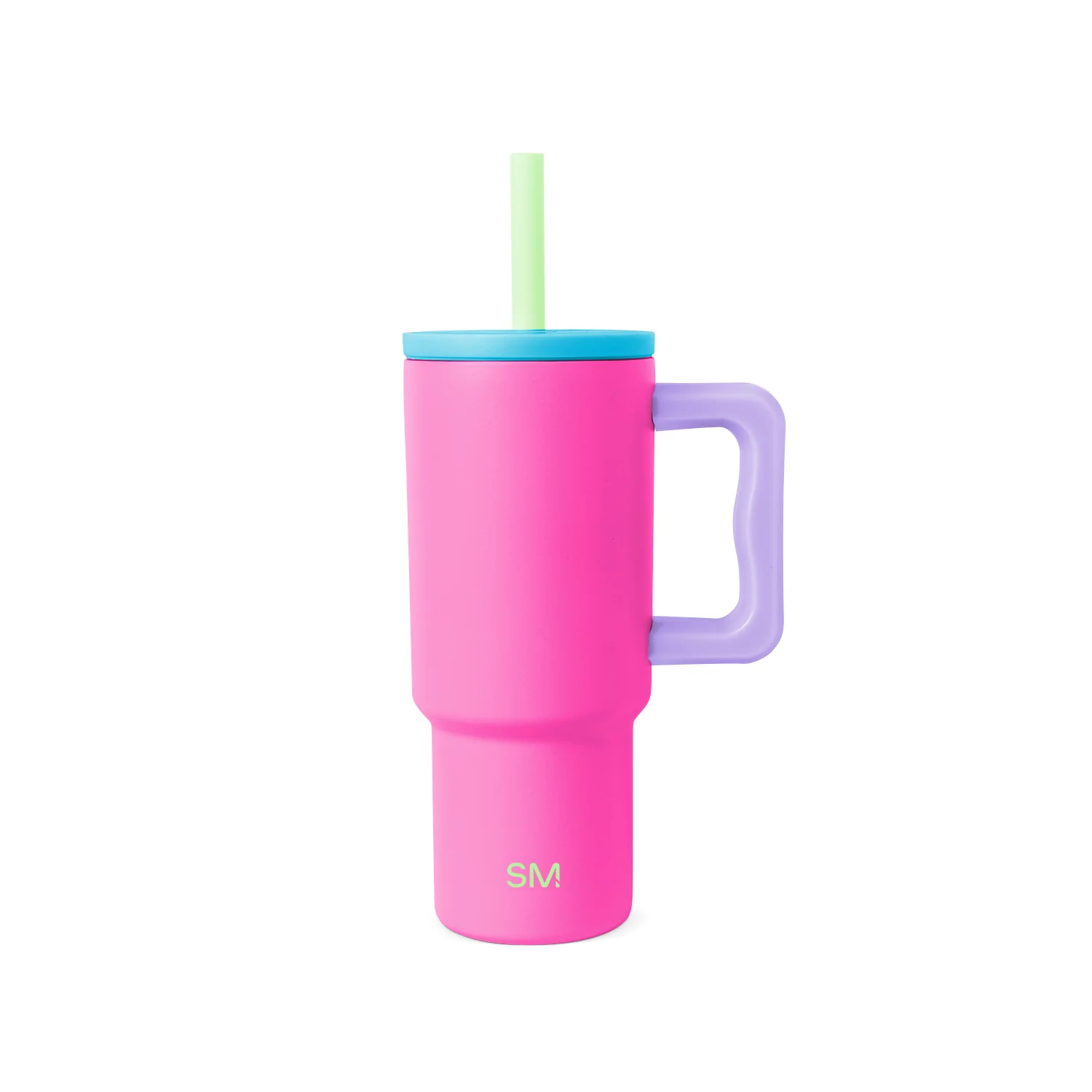 Simple Modern Trek Kids Tumbler with Silicone Straw Lid - 24oz 80s Mix