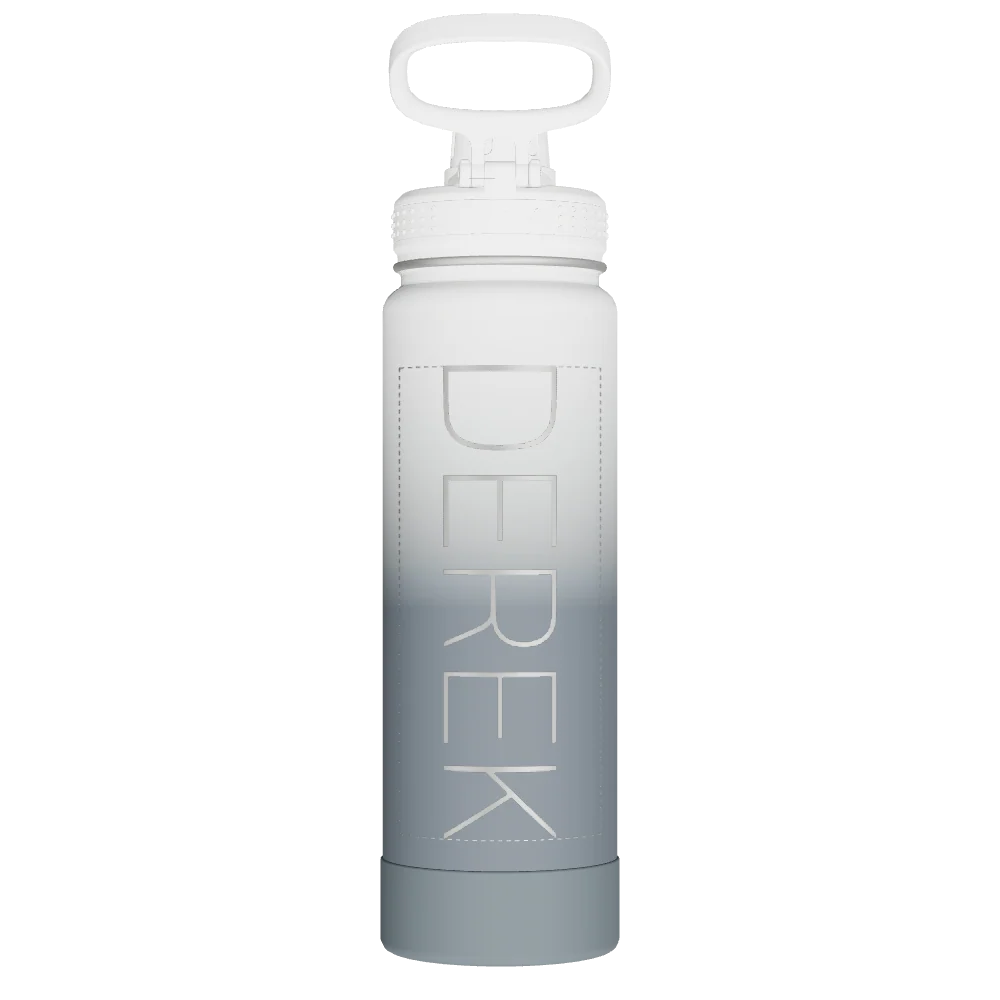 Takeya Actives Water Bottle With Spout Lid - 24oz Morning Mist - Model 51397-TAKEYA-ACTIVES-WATER-BOTTLE-WITH-SPOUT-LID-CUSTOMIZED-186-24OZ-MORNING-MIST