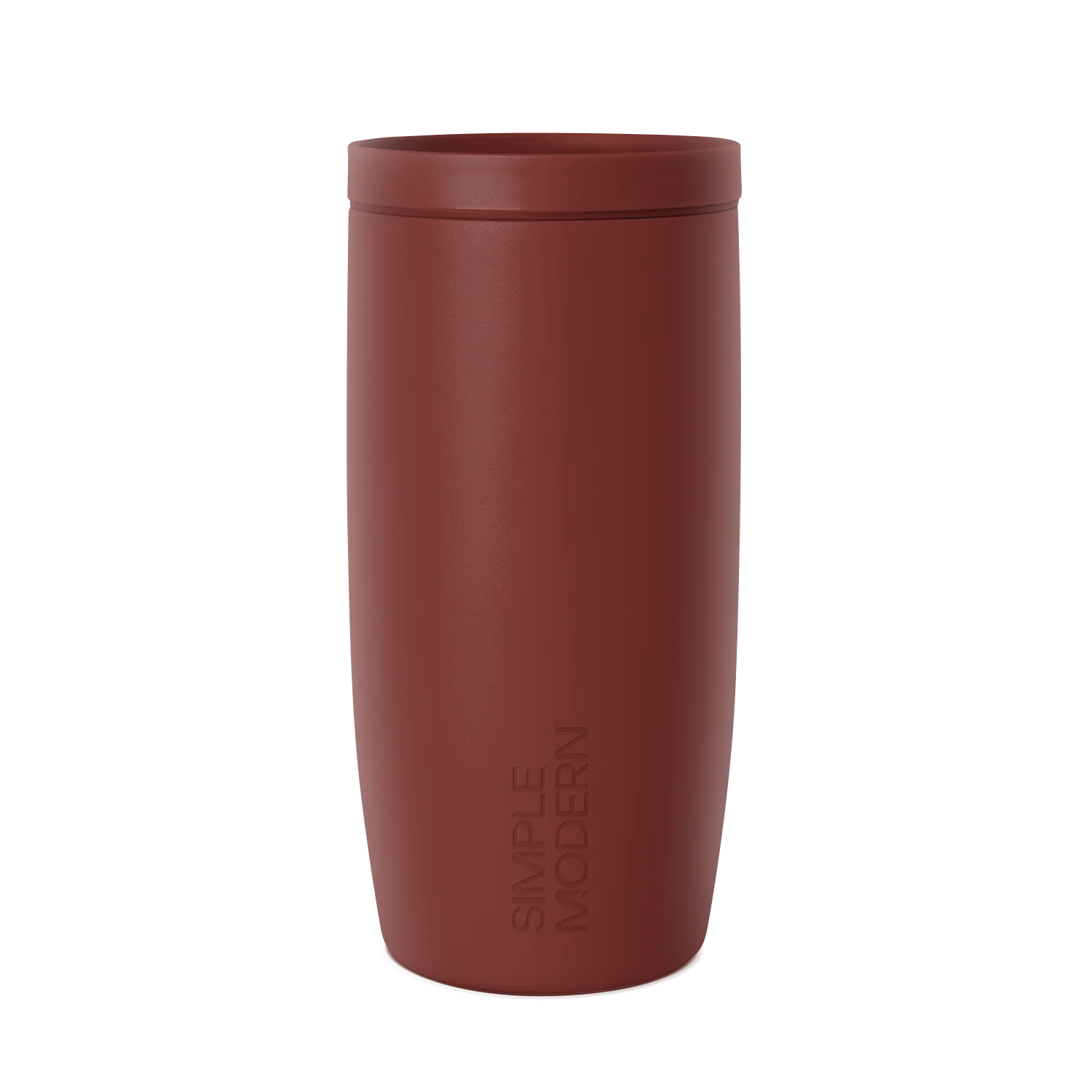 Simple Modern Voyager Tumbler - Signature - 16oz Red Onyx