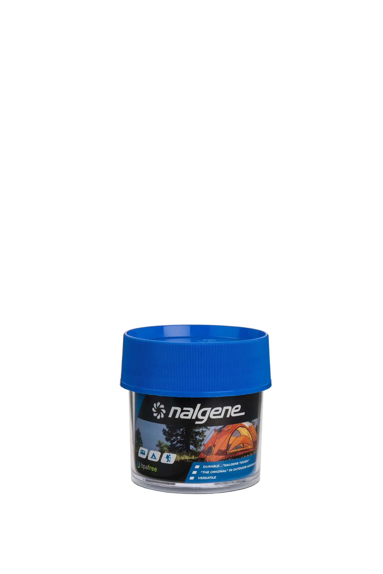 Nalgene 4oz Storage Jar – Blue Lid