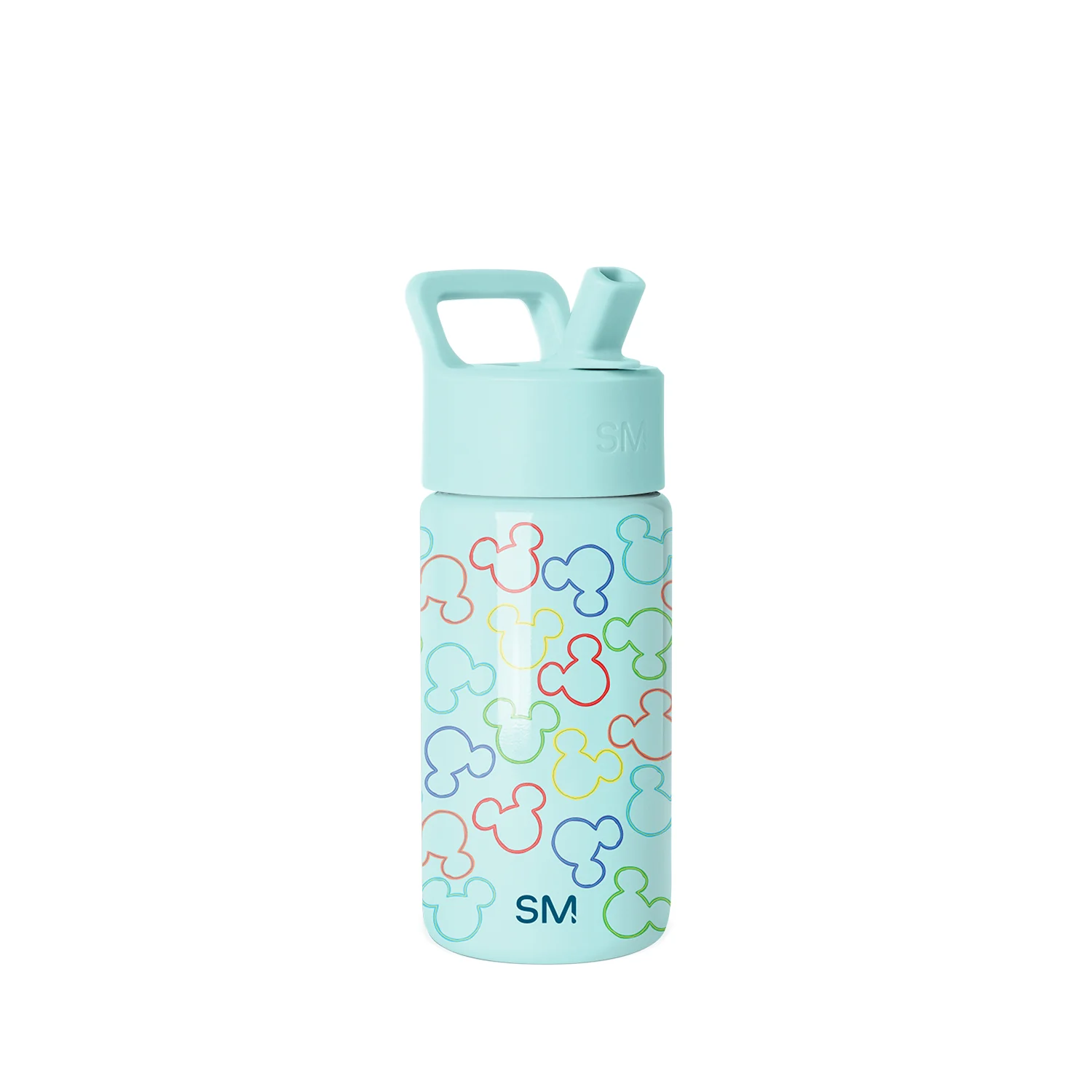 Simple Modern Summit Kids Water Bottle with Straw Lid - 14oz Cheers to Mickey Ears