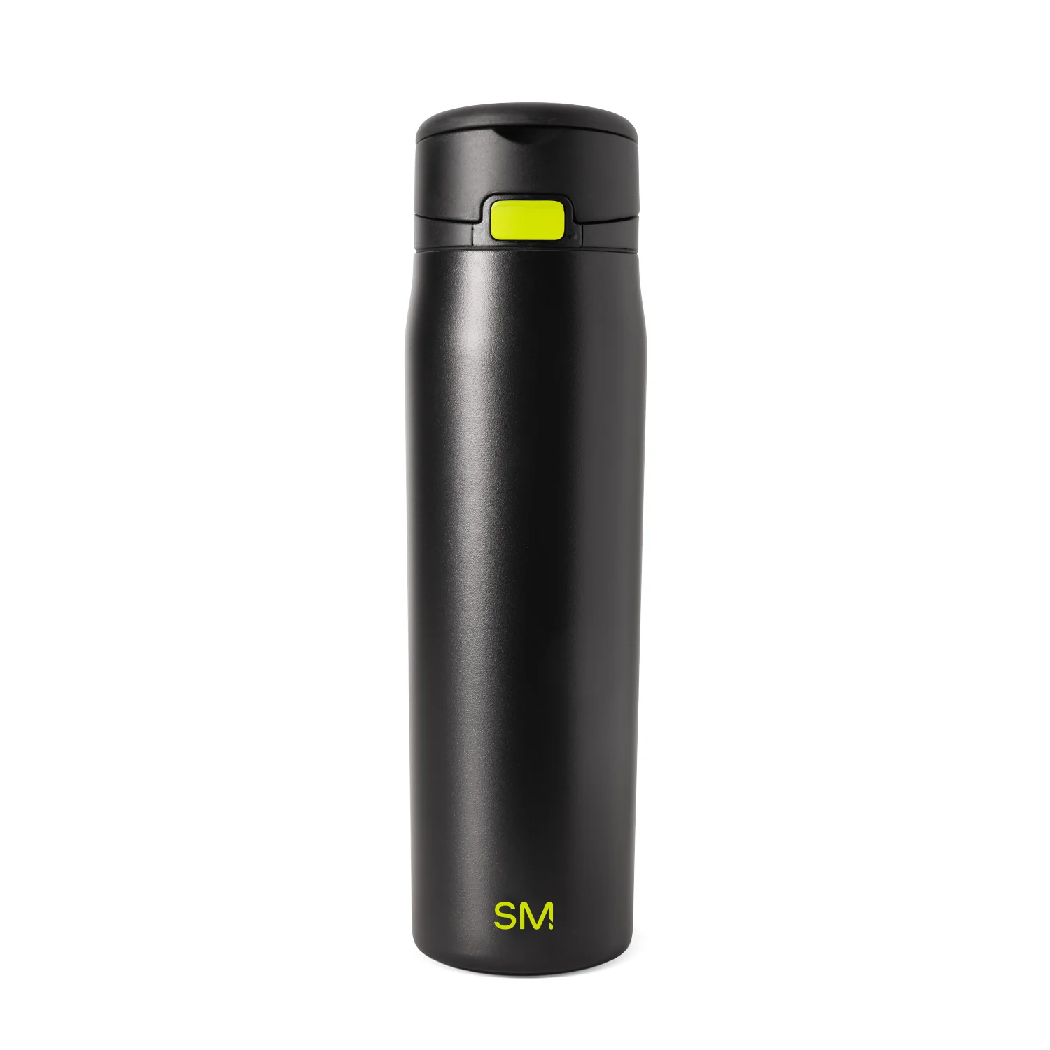 Simple Modern Mesa Loop with Covered Straw - 24oz Neon Black