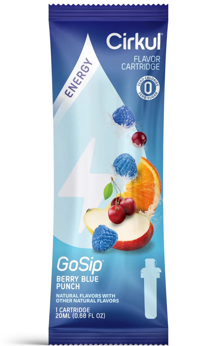 Cirkul GoSip Berry Blue Punch - Model LIM1PKGOBBPNCH