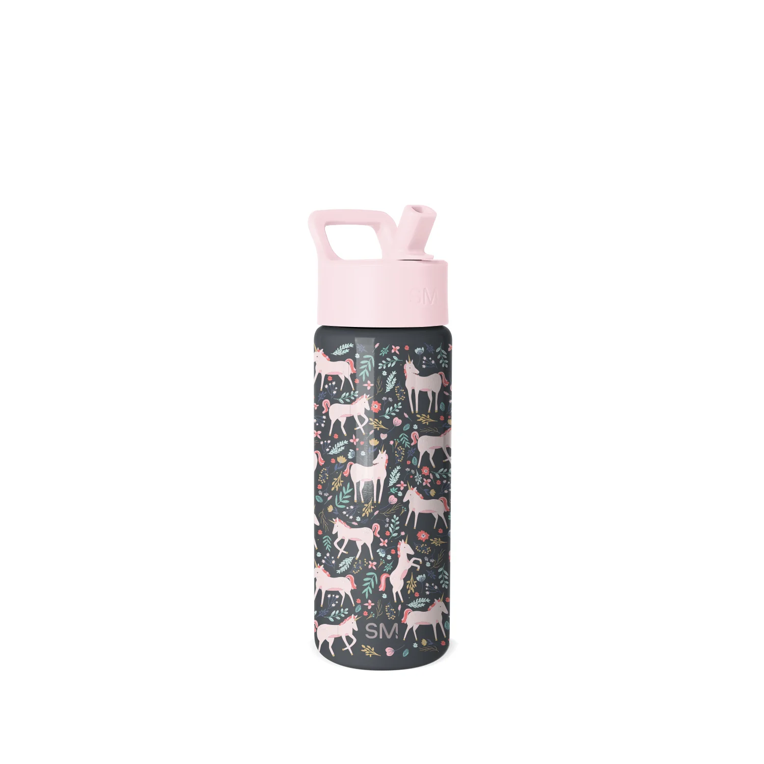 Simple Modern Summit Kids Water Bottle with Straw Lid - 18oz Unicorn Fields