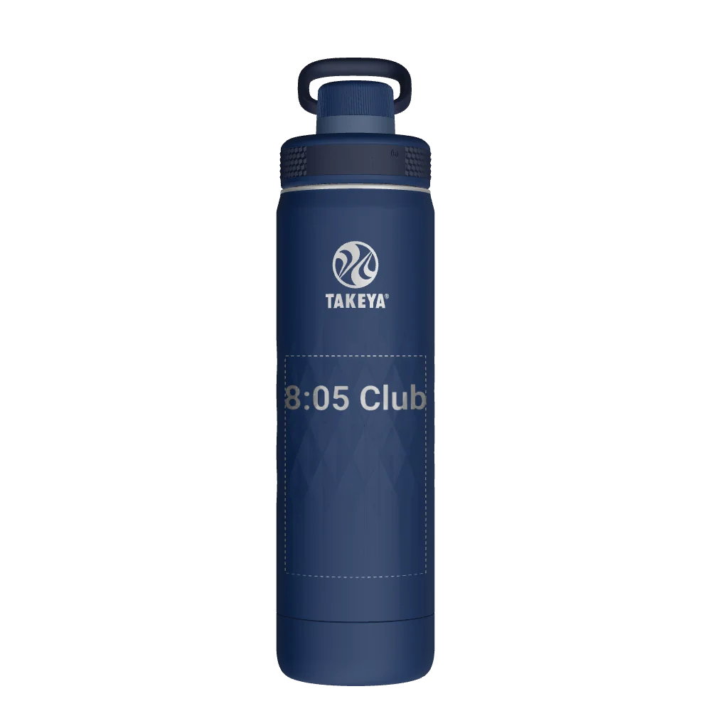 Takeya Sport Water Bottle - 22oz Indigo Spout - Model 51316-TAKEYA-SPORT-WATER-BOTTLE-CUSTOMIZED-298-22OZ-INDIGO-SPOUT