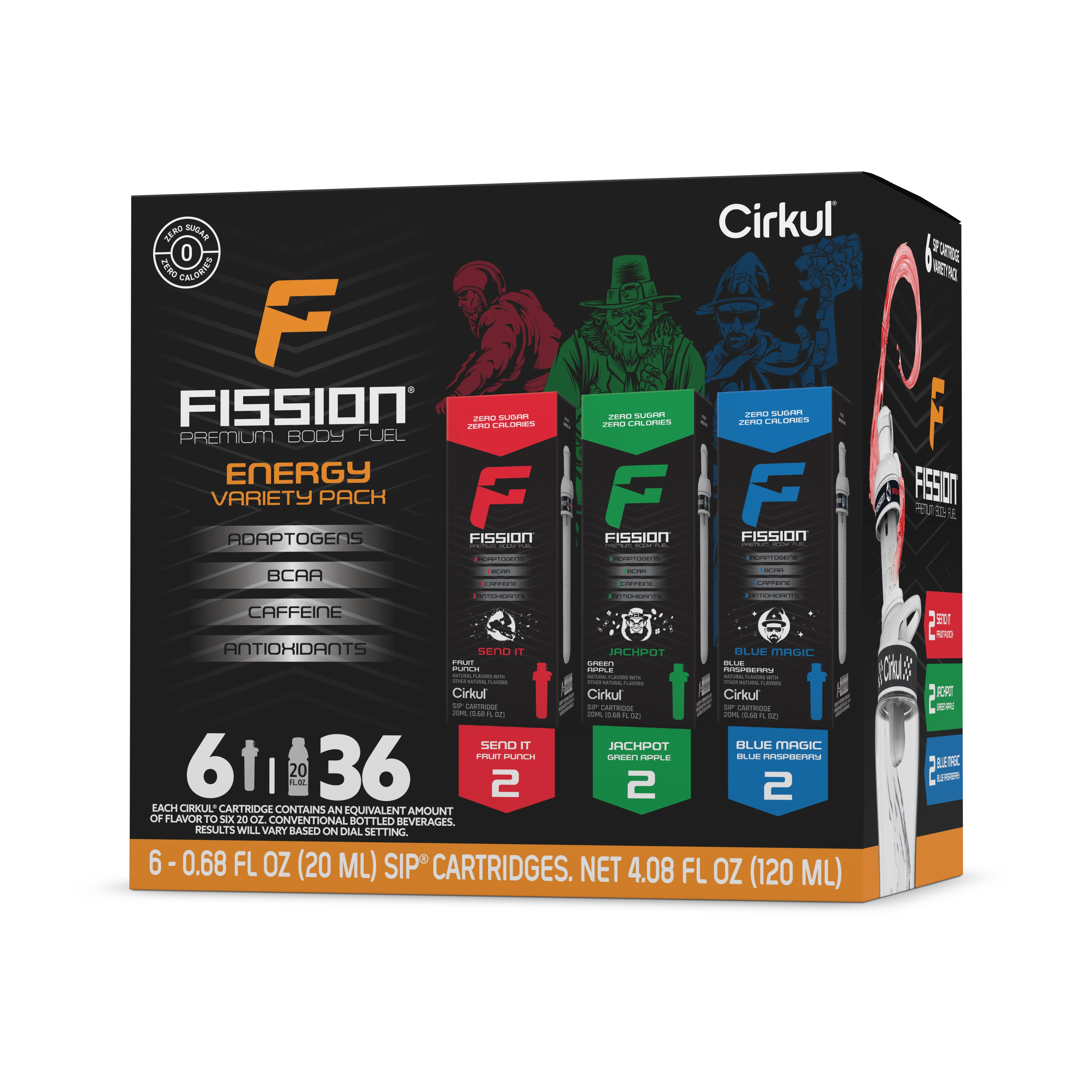Cirkul Fission® 6-Pack Variety Pack