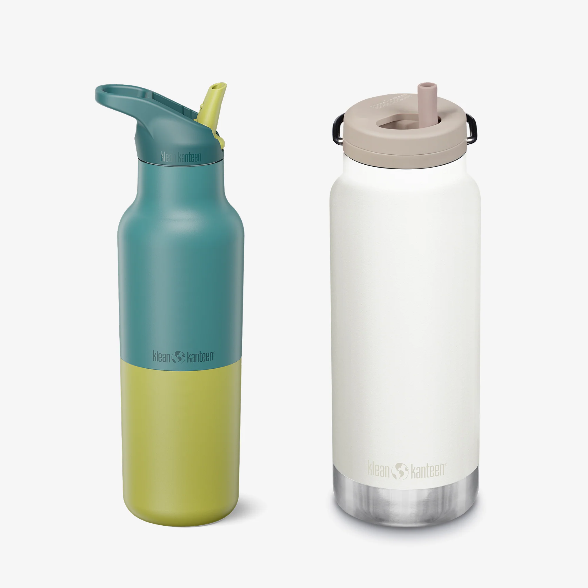 Klean Kanteen Sports Bundle with Straw Caps