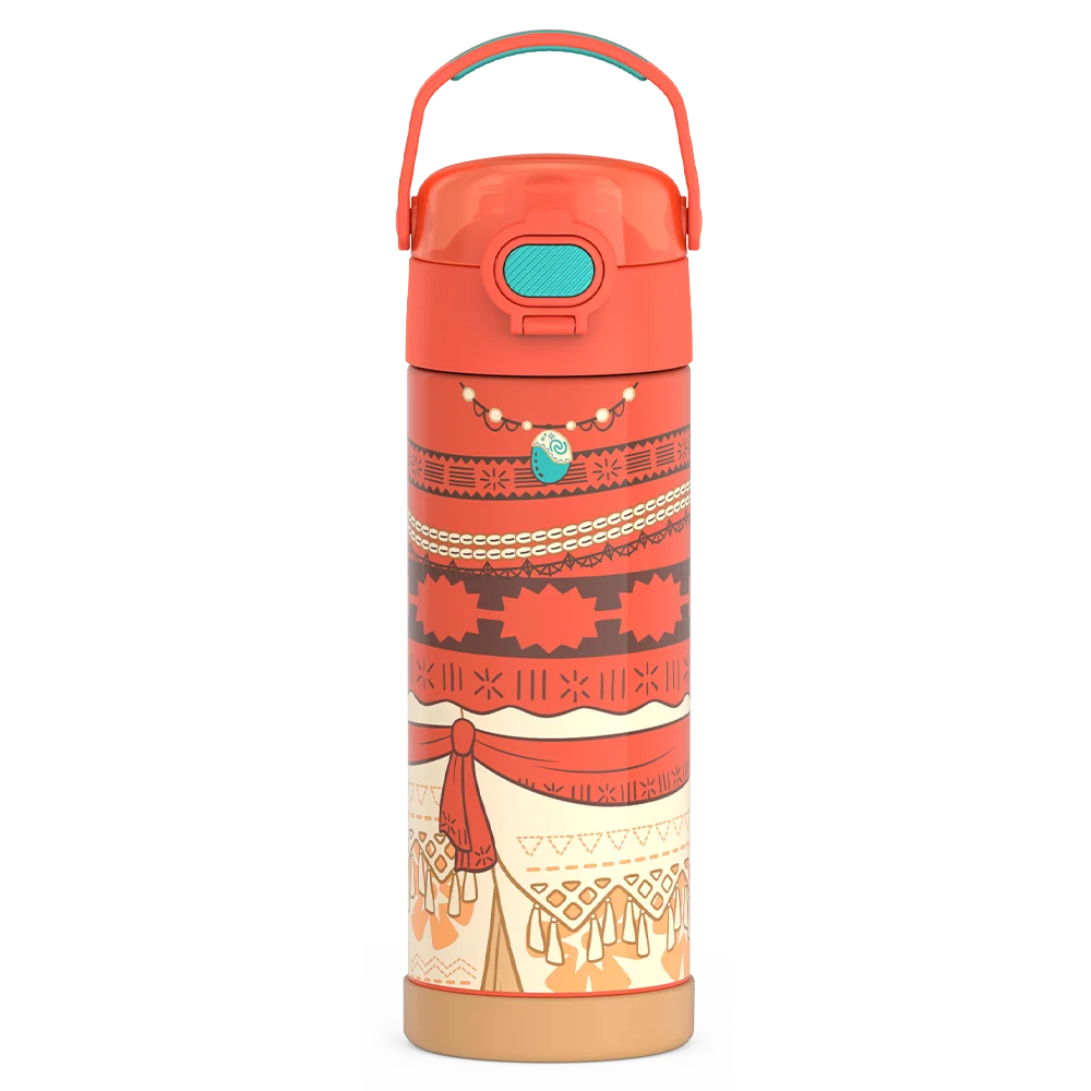 THERMOS 16oz FUNtainer® Water Bottle Disney Princess Moana
