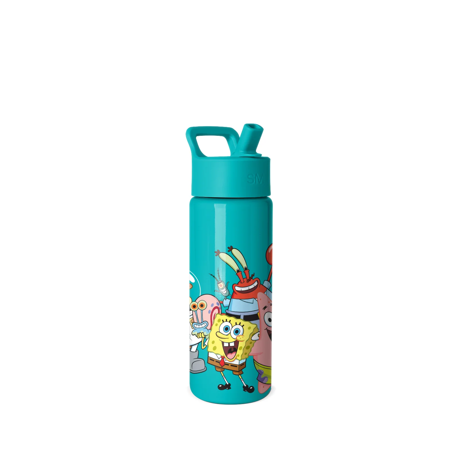 Simple Modern Summit Kids Water Bottle with Straw Lid - 18oz SpongeBob Pals