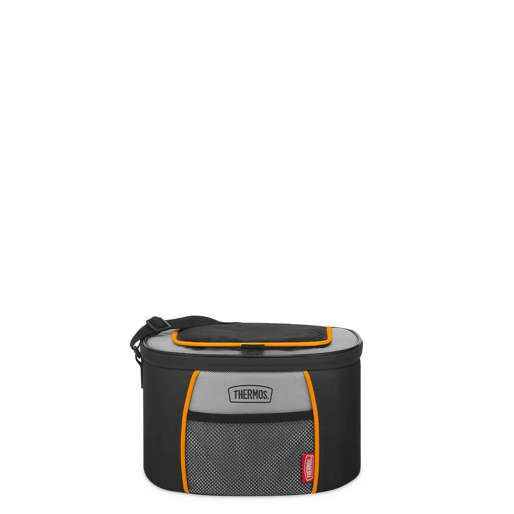 THERMOS Element5® - 6 Can Cooler Black/Orange