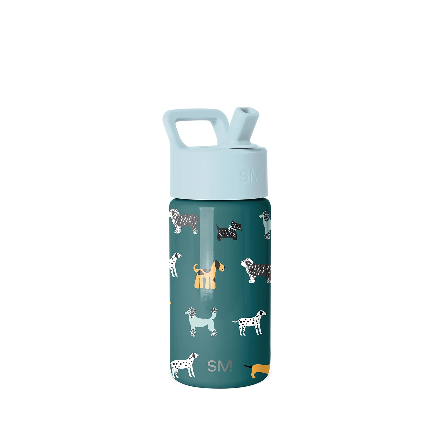 Simple Modern Summit Kids Water Bottle with Straw Lid - 14oz Dog Days