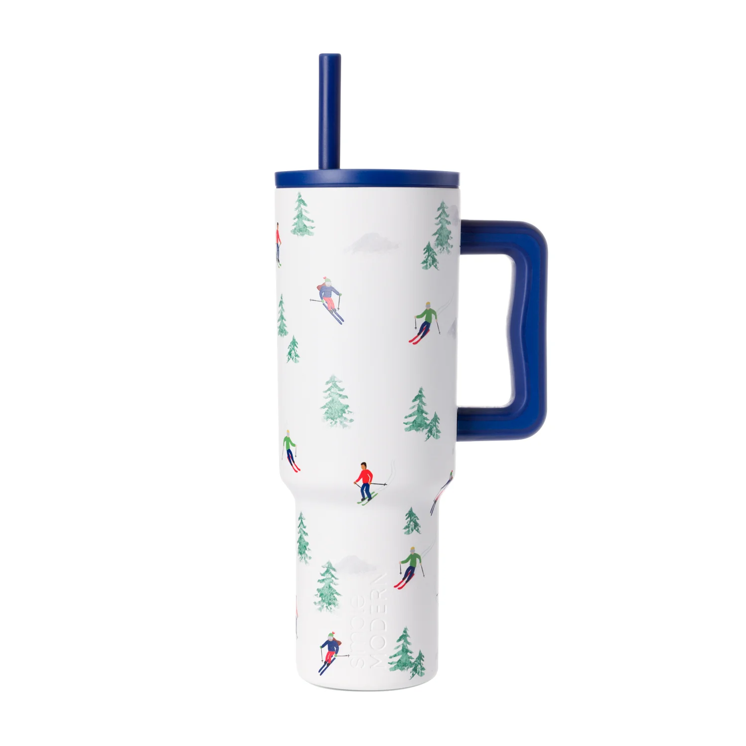 Simple Modern Trek Tumbler - Signature - 40oz Downhill Skiing
