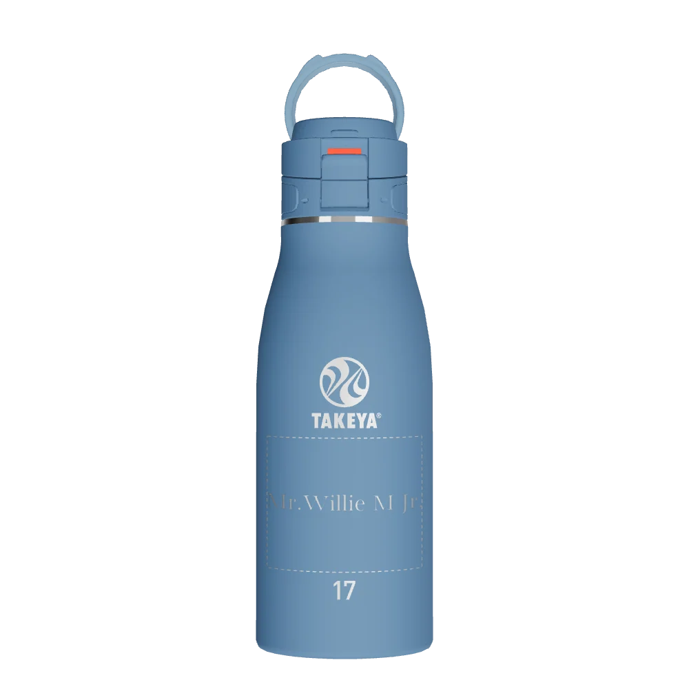 Takeya Traveler Leakproof Coffee Mug - 17oz Bluestone - Model 51286-TAKEYA-TRAVELER-LEAKPROOF-COFFEE-MUG-CUSTOMIZED-38-17OZ-BLUESTONE