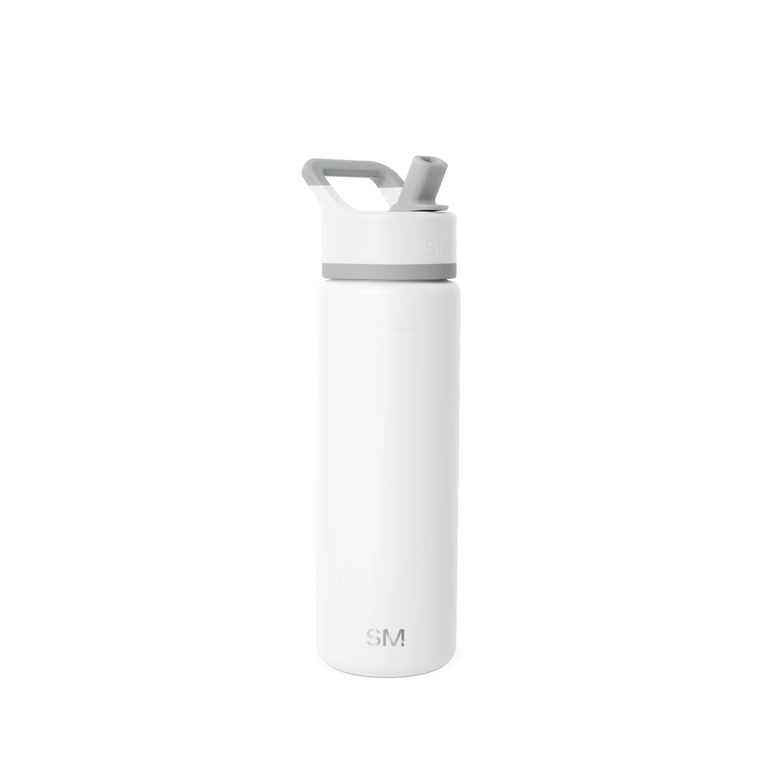 Simple Modern Summit Water Bottle with Straw Lid - 22oz Winter White