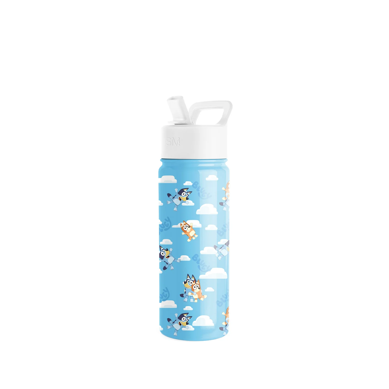 Simple Modern Summit Kids Water Bottle with Straw Lid - 18oz Bluey Sky