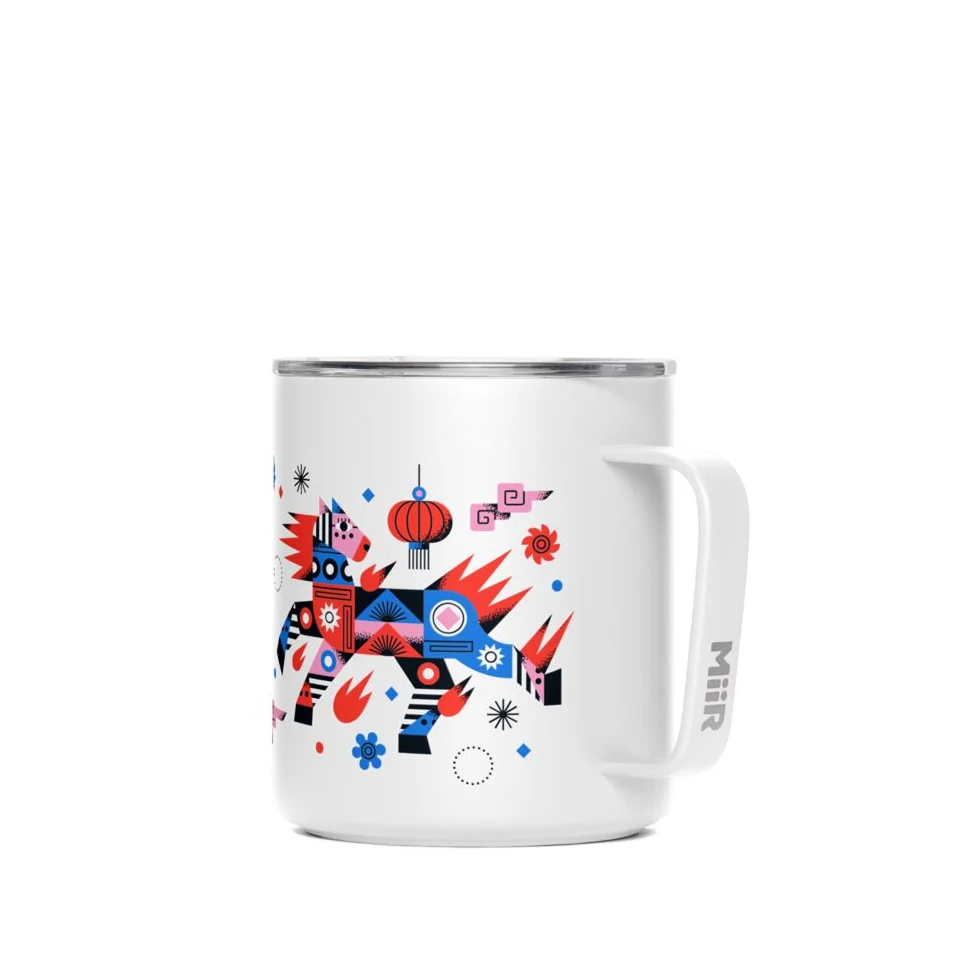 MiiR Fire Horse Camp Cup - White
